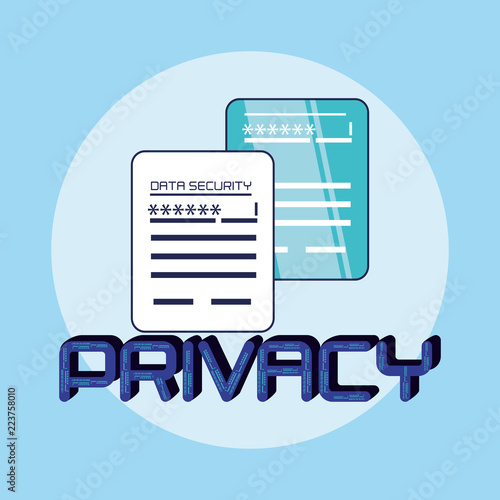 documents data privacy icon