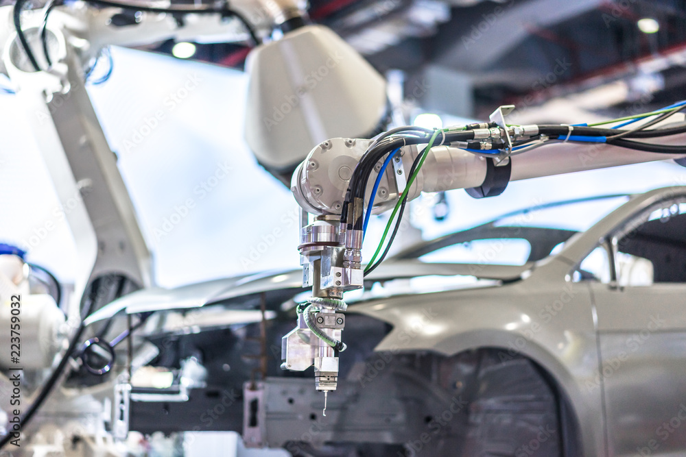 Fototapeta premium detail of machine