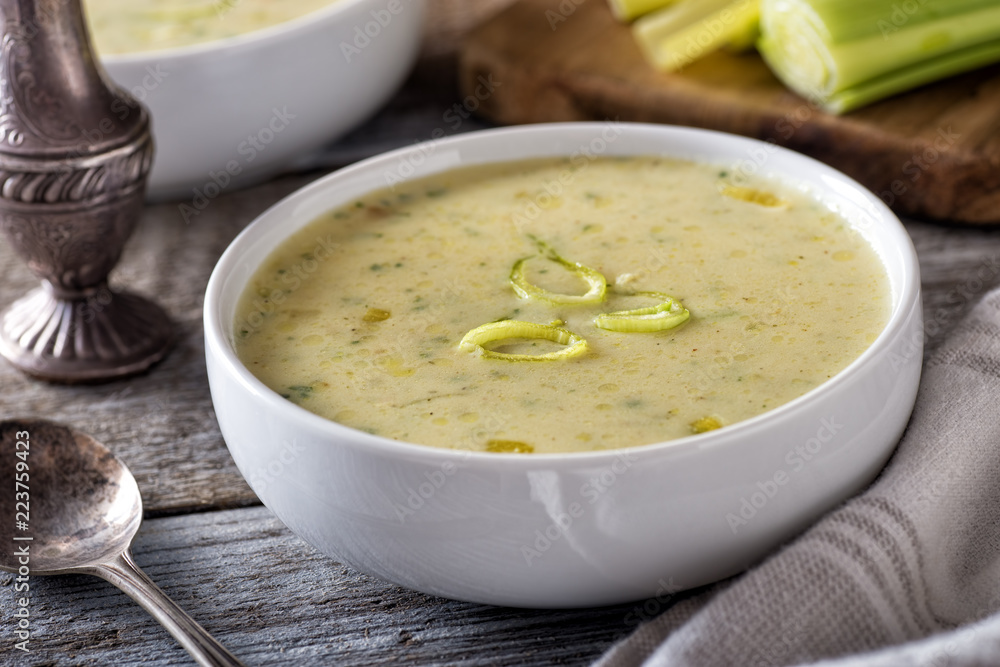 Cream of Leek Soup Cream of Leek Soup