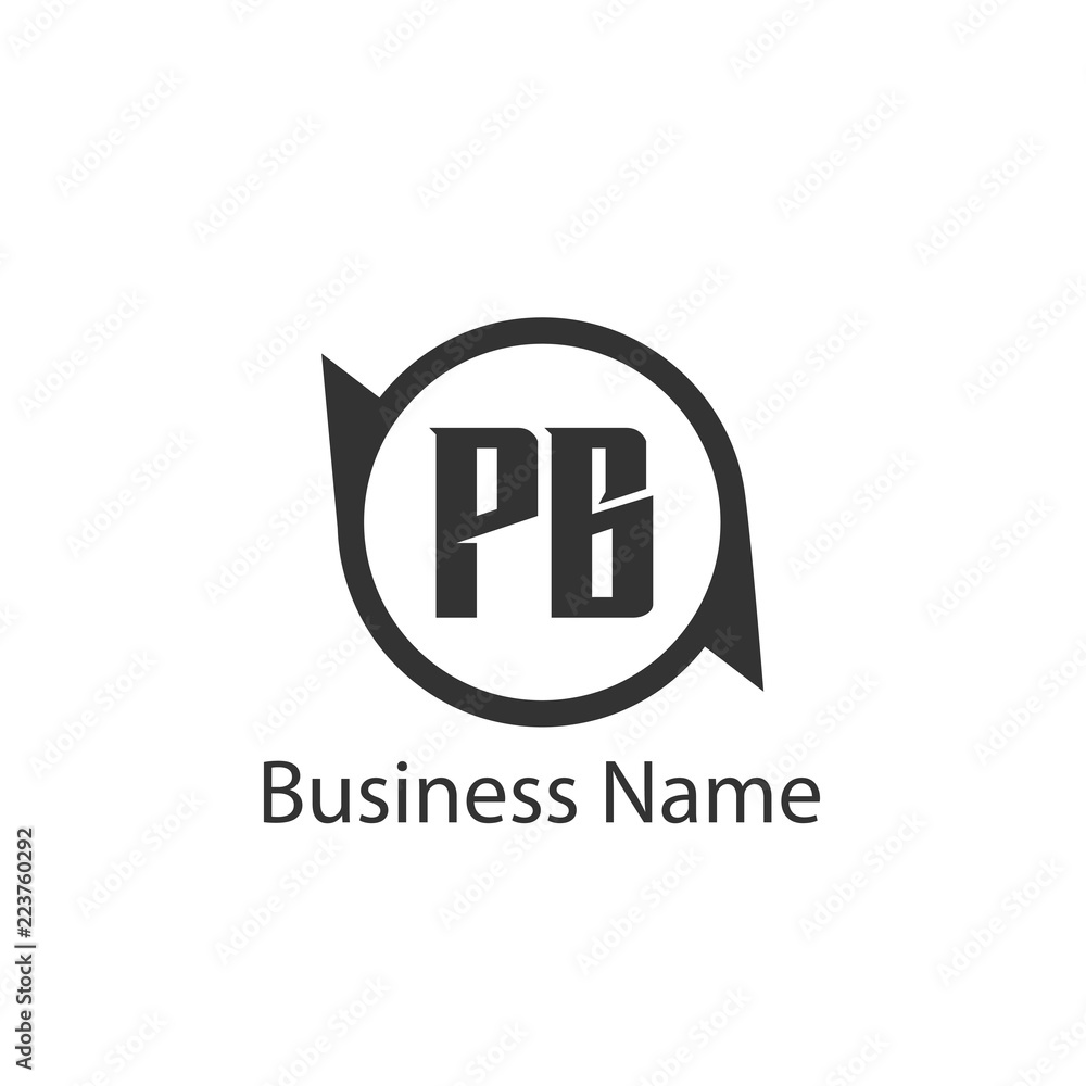 Initial Letter PB Logo Template Design Initial Letter PB Logo Template Design