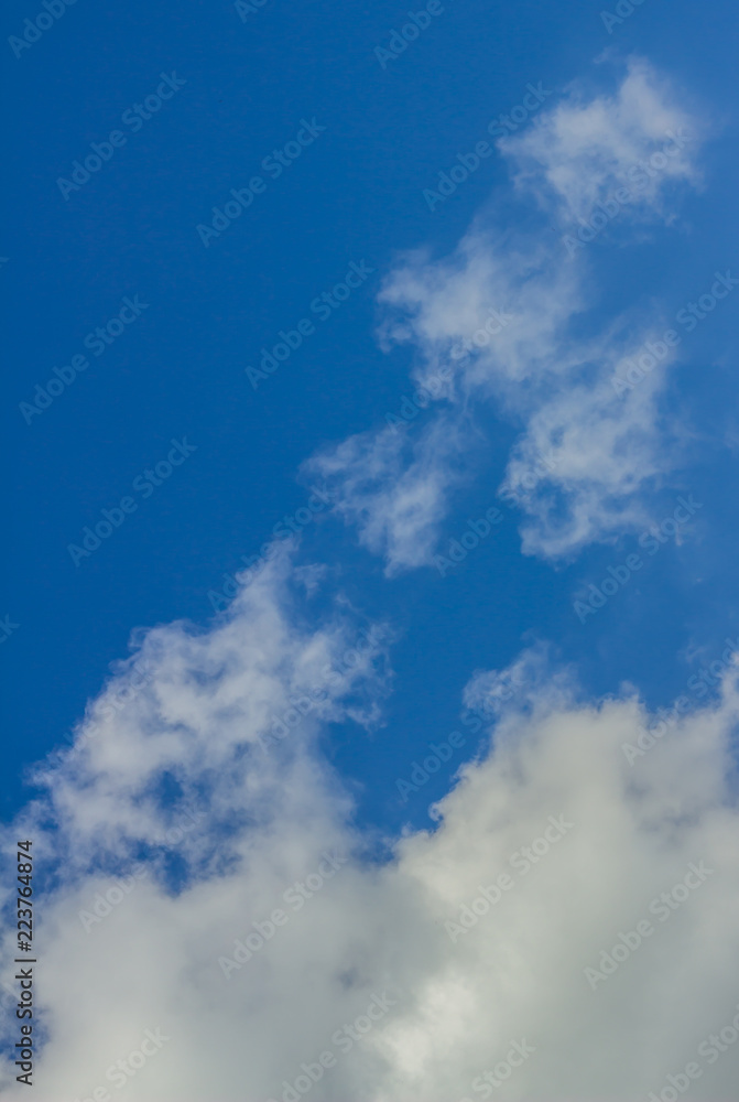 Blue sky background with clouds Blue sky background with clouds