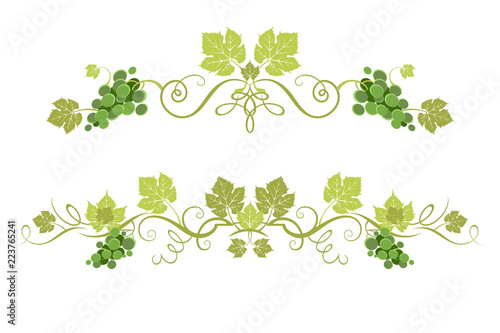 Green border set