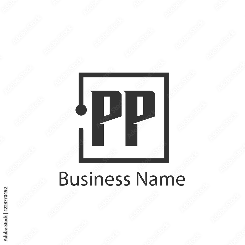 Initial Letter PP Logo Template Design Initial Letter PP Logo Template Design