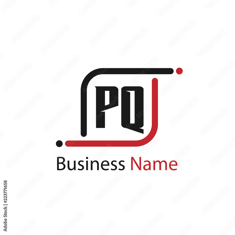 Initial Letter PQ Logo Template Design Initial Letter PQ Logo Template Design