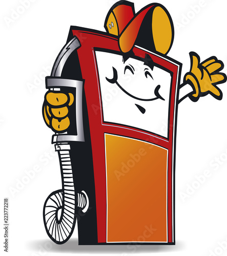 Fuel distributor red