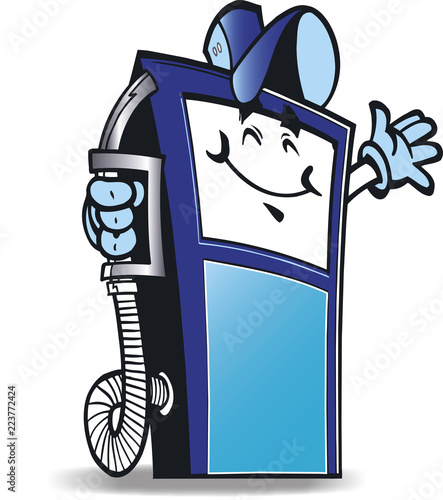 Fuel distributor Blue