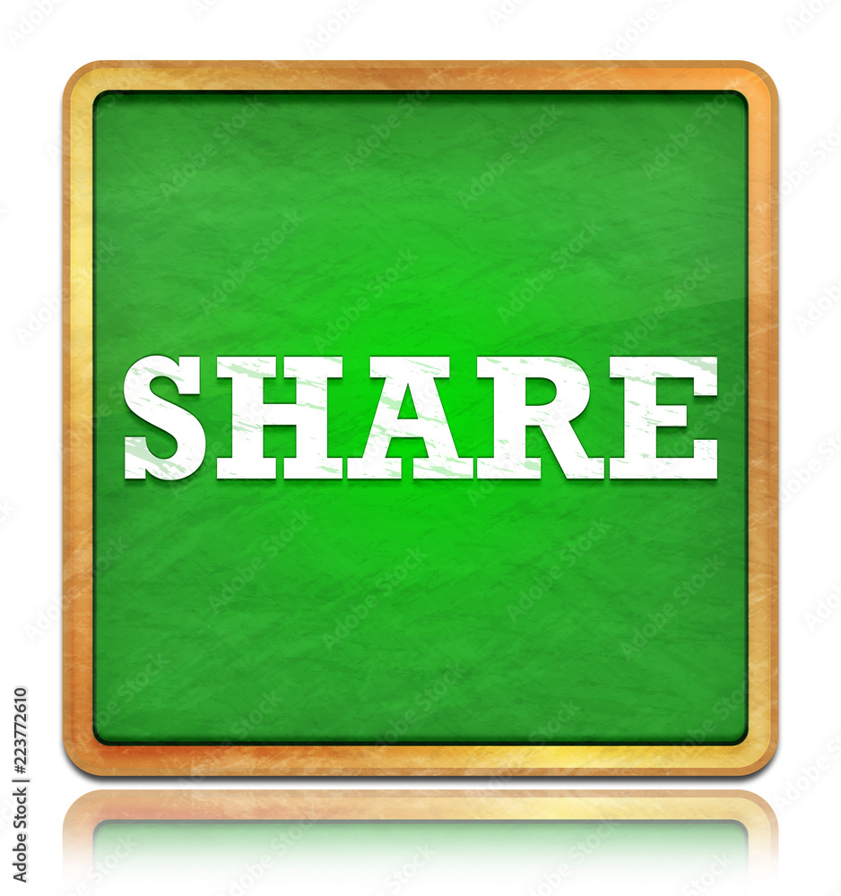 Share green chalkboard square button Share green chalkboard square button