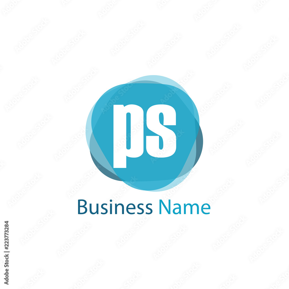 Initial Letter PS Logo Template Design Initial Letter PS Logo Template Design