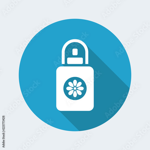 Vector illustration of single isolated deodorant icon