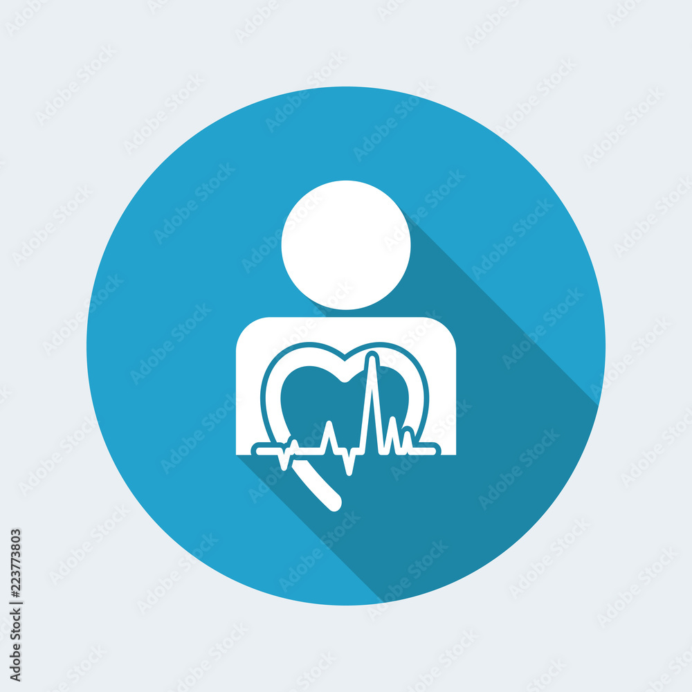 Vector illustration of single isolated medical icon Vector illustration of single isolated medical icon