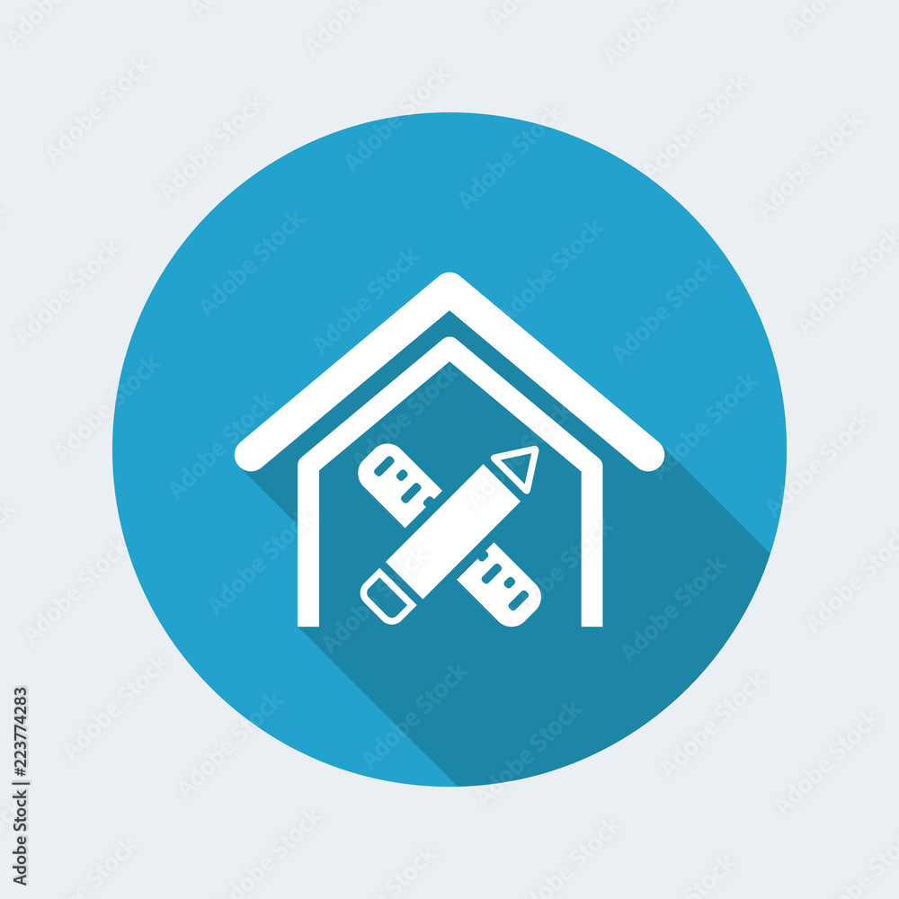 Vector illustration of single isolated pencil icon Vector illustration of single isolated pencil icon
