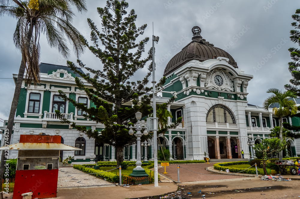 Maputo Central Train Station, Railway Station also known as CFM , Mozambique
