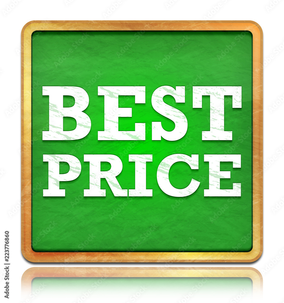 Best Price green chalkboard square button