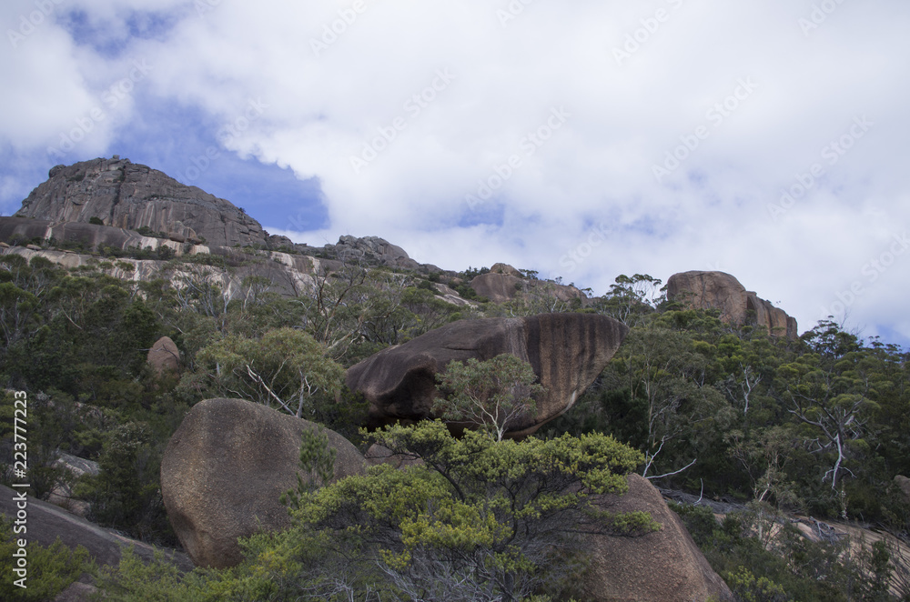 Paysage du Freycinet National Park en Tasmanie, Australie