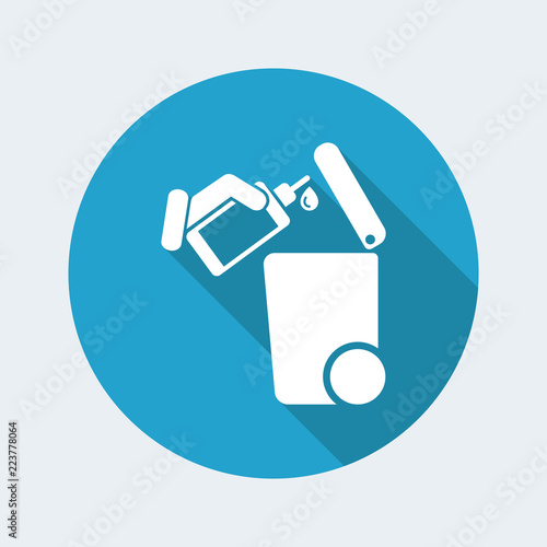 Separate waste collection icon