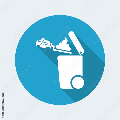 Separate waste collection icon