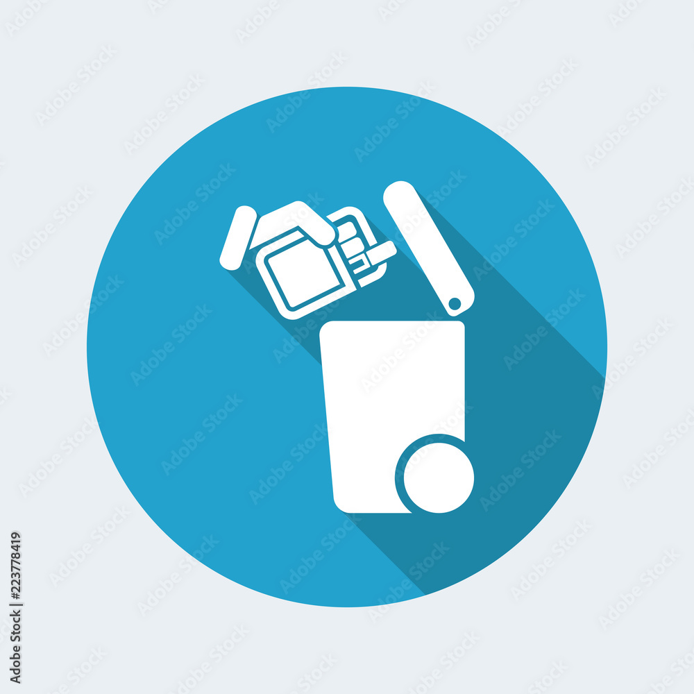 Separate waste collection icon Separate waste collection icon