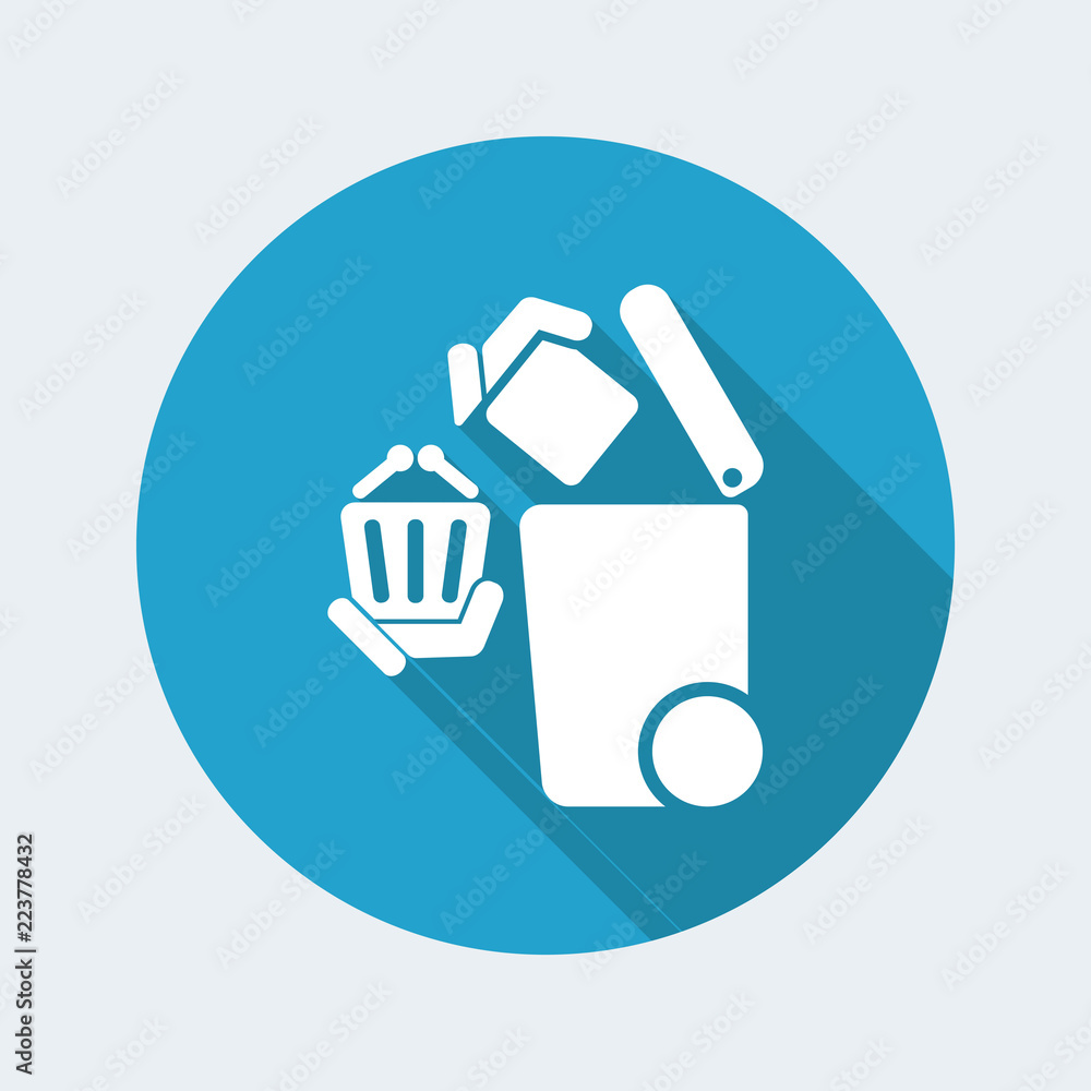 Separate waste collection icon Separate waste collection icon