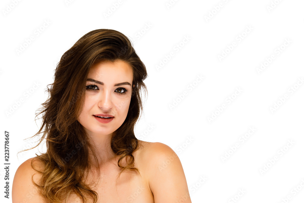 Portrait of young, attractive woman Portrait of young, attractive woman