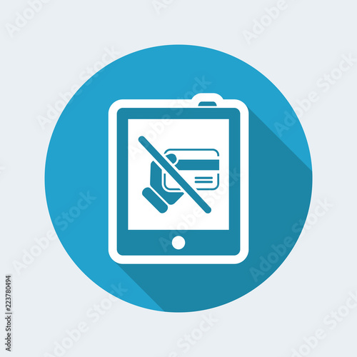 Credit card rejected