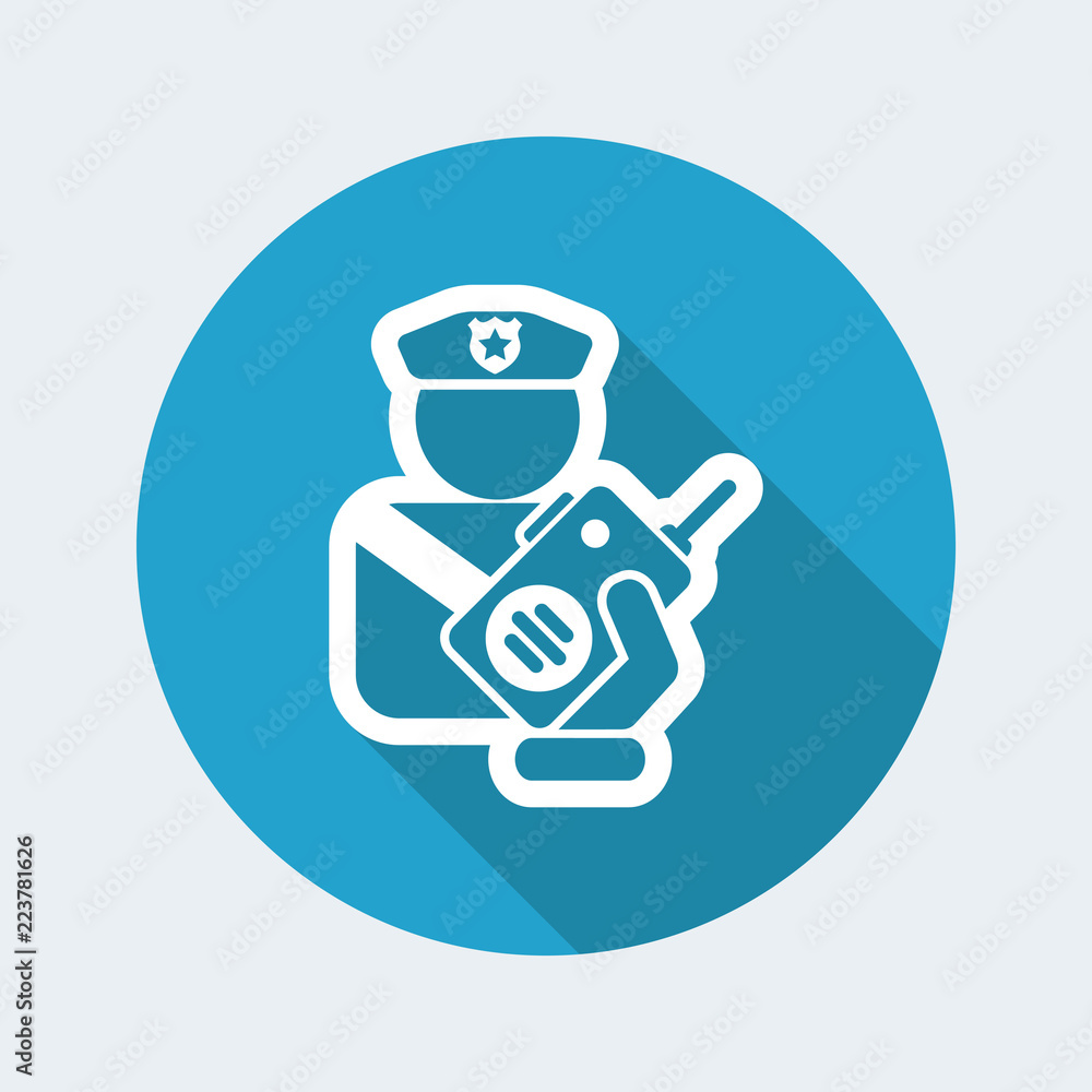 Policeman radio Policeman radio