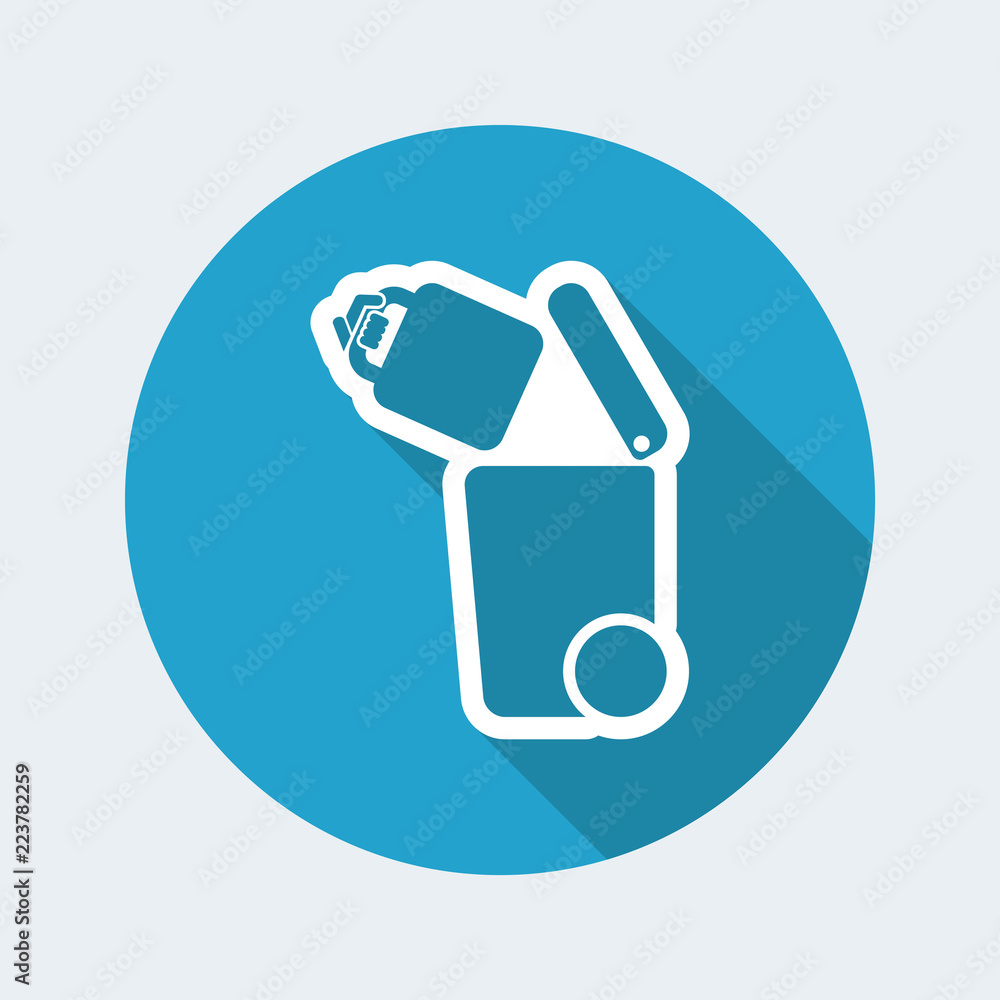 Separate waste collection icon Separate waste collection icon
