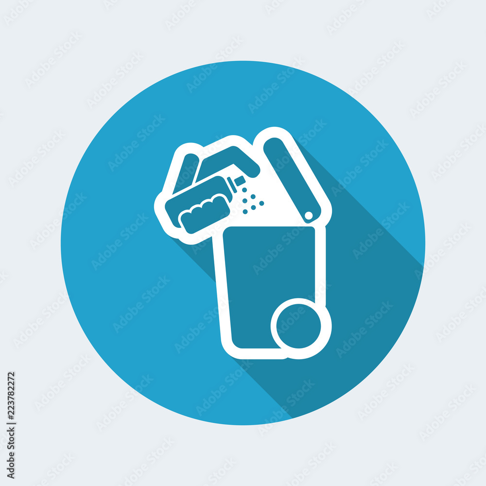 Separate waste collection icon Separate waste collection icon