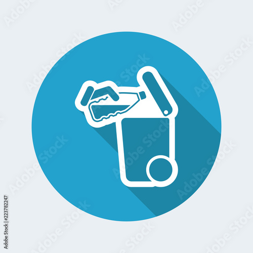 Separate waste collection icon
