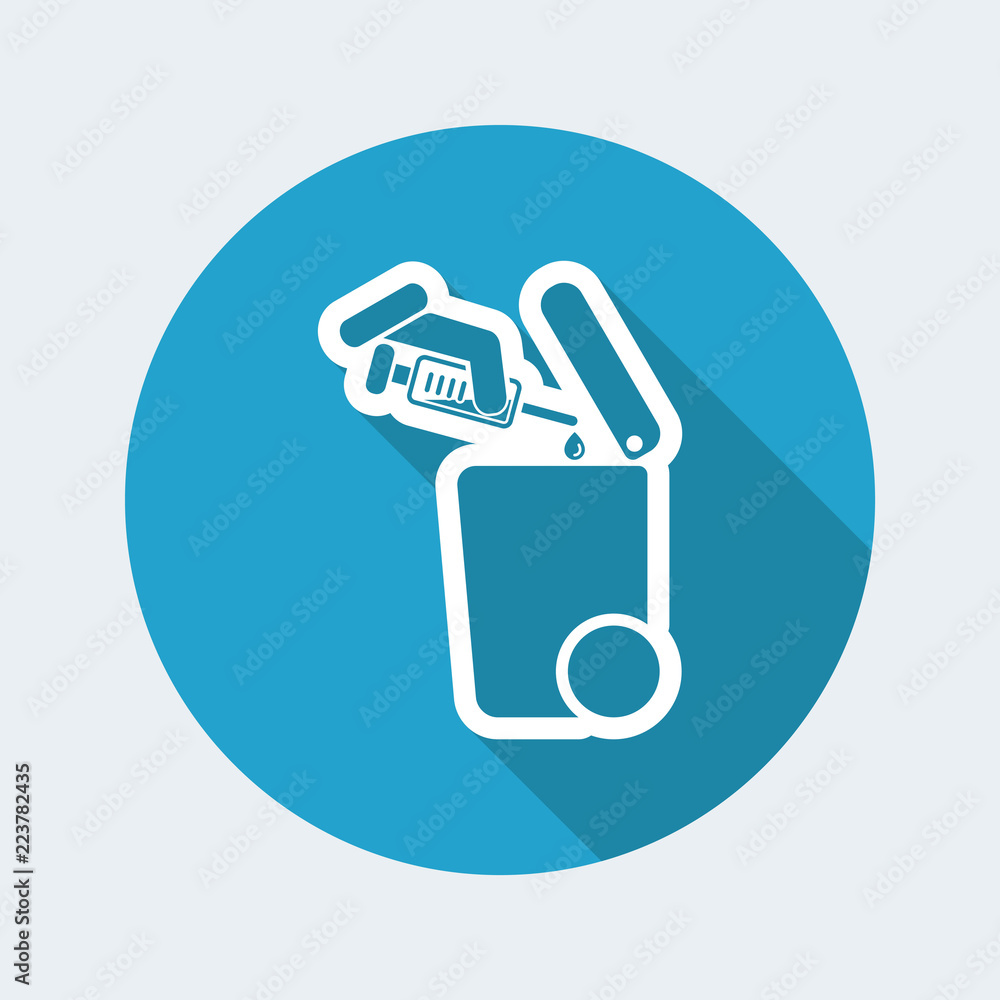 Separate waste collection icon Separate waste collection icon