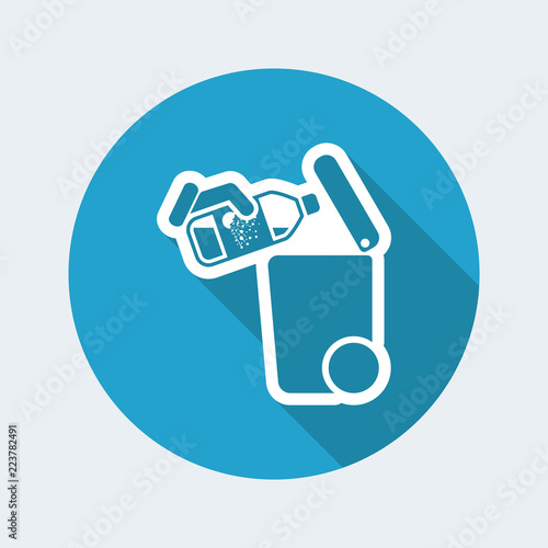 Separate waste collection icon