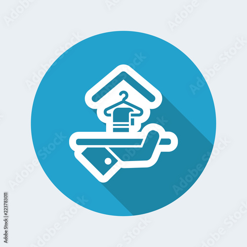 Wallpaper Mural Hotel icon. Room service. Torontodigital.ca