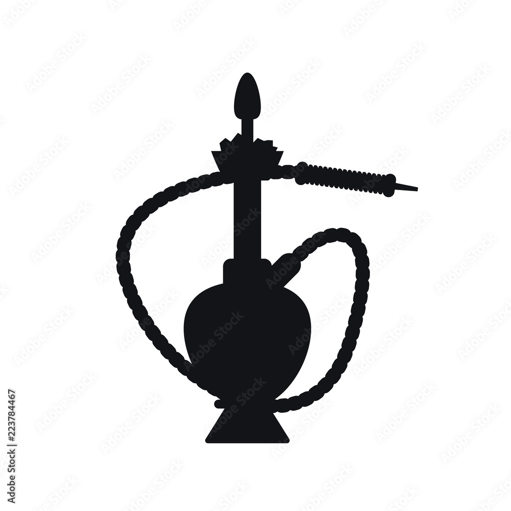 Hookah Shisha Icon For Web And Mobile Stock Vector Adobe Stock