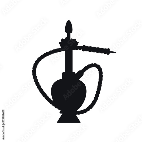 Hookah shisha icon for web and mobile