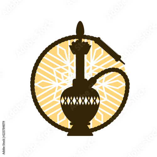 Hookah shisha icon for web and mobile