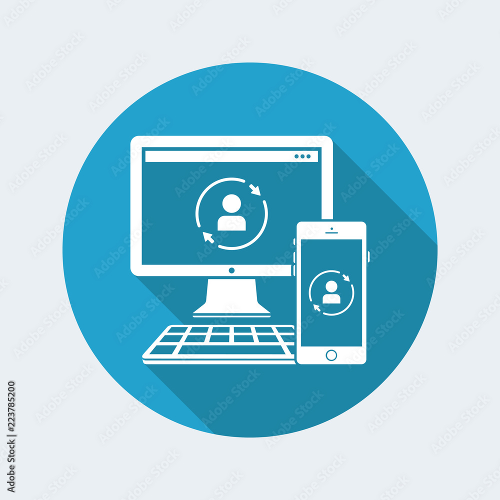 Synchronization account on devices Synchronization account on devices
