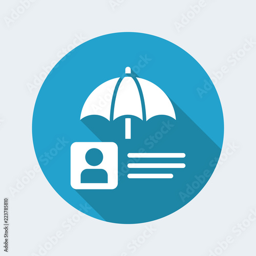 Account protected - Minimal vector icon