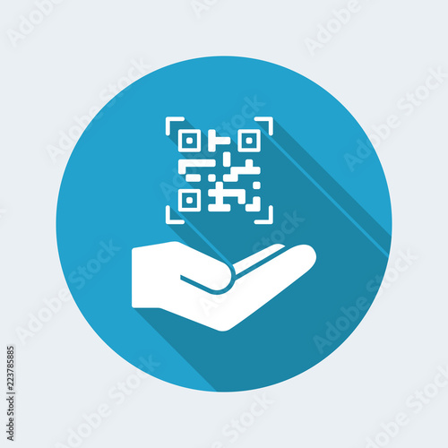 Service offer - Qr code - Minimal icon