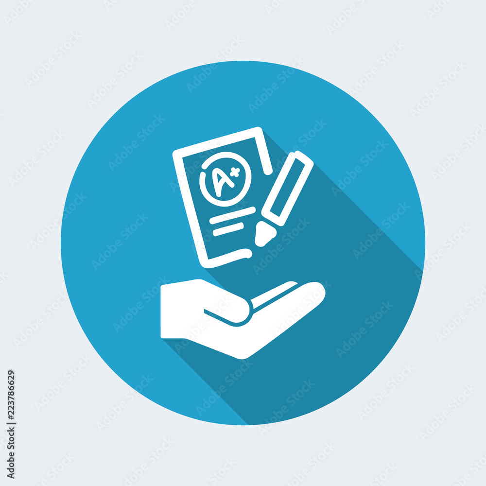 Excellent evaluation test - Minimal icon Excellent evaluation test - Minimal icon