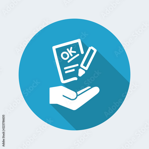 Positive result - Minimal icon