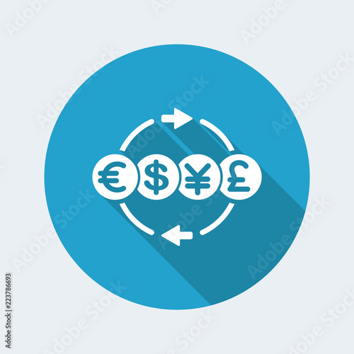 Money transfer services - Minimal icon