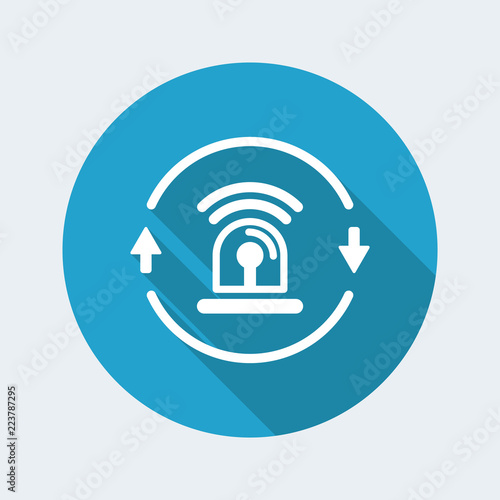 Full protection service - Vector web icon