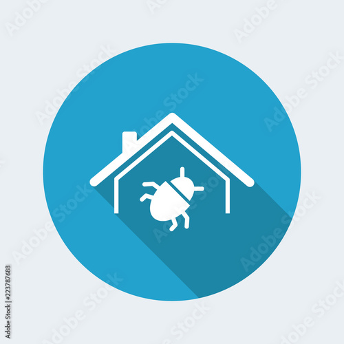 Pest control service - Vector web icon