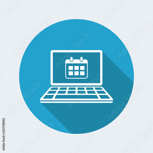 Organizer application - Vector web icon