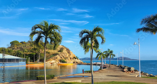 Townsville lagoon and beach front © electra kay-smith