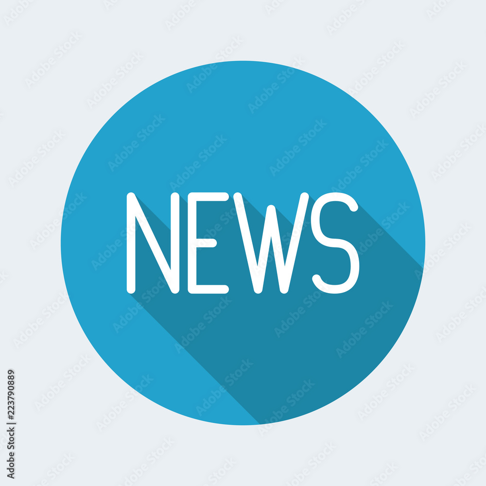 News online - Vector icon for computer website or application News online - Vector icon for computer website or application