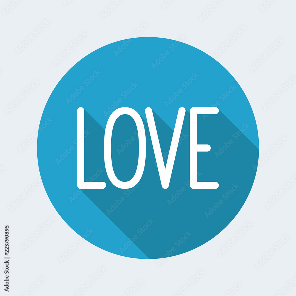 Love symbol - Vector icon for computer website or application Love symbol - Vector icon for computer website or application