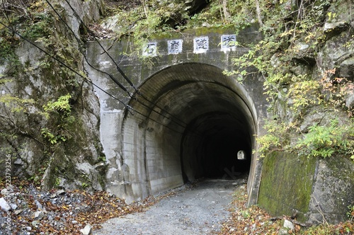 玄倉林道 石崩隧道
