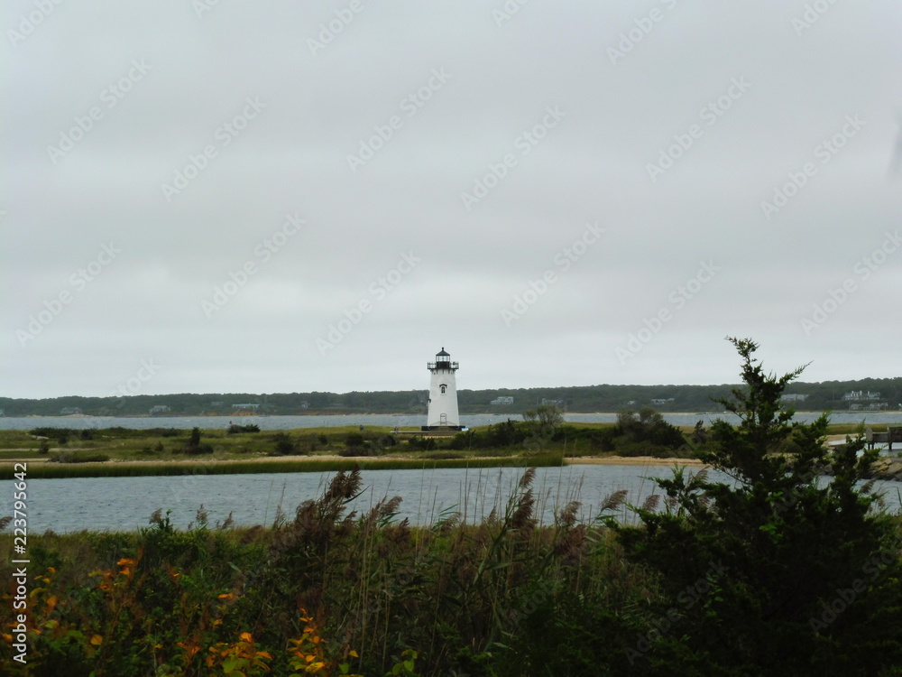 Leuchtturm von Edgartown auf Martha´s Vineyard, Massachusetts