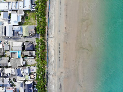 Aerial View of Karatsu Bay, Saga, Japan © slyellow