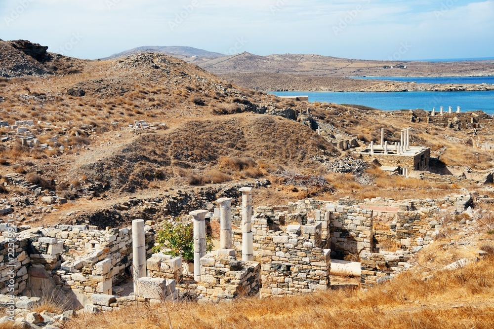 Historical Ruins in Delos